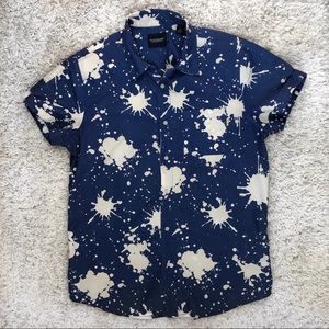 Scotch & Soda Splotch Print Casual Shirt